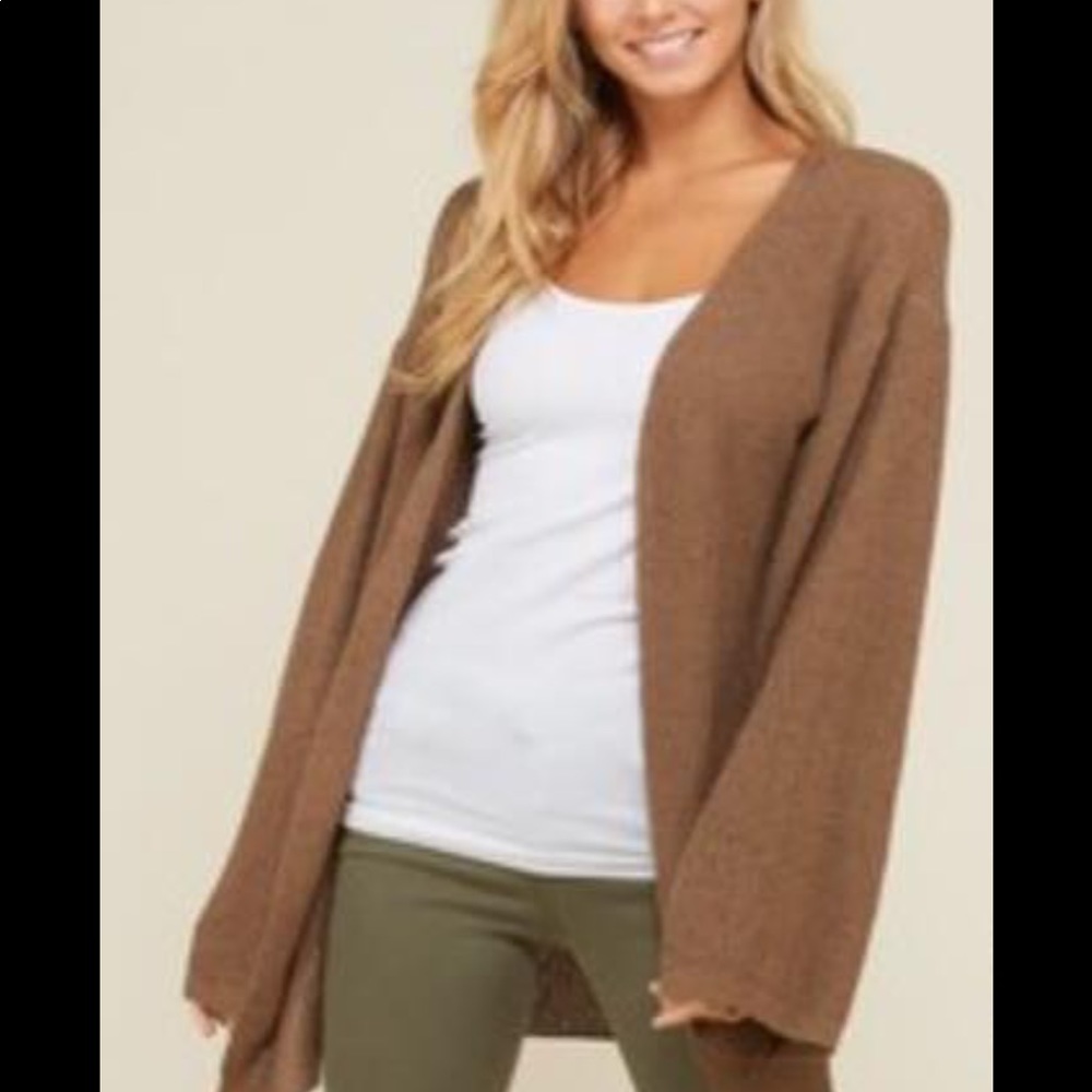 Sand color cardigan
